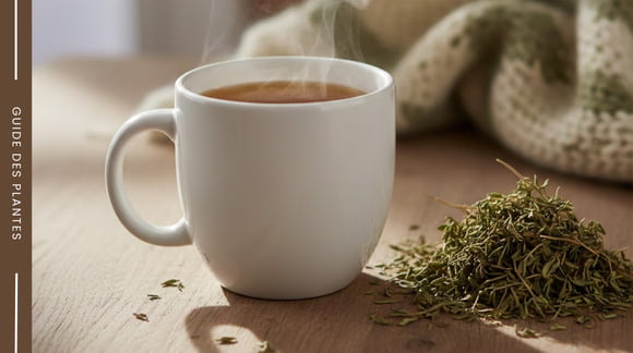 Tisane de thym contre le rhume - Herboristerie Sensathé